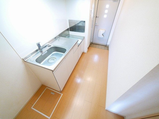 ガーデン・ヴィラ　Ａ棟の玄関|出入りのしやすい玄関です