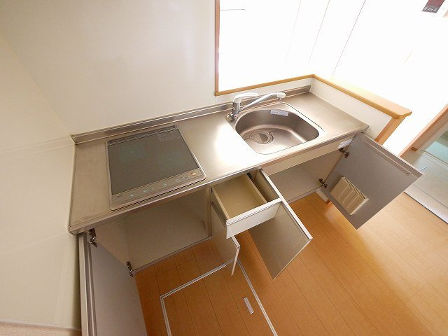 サンメゾンのキッチン|使いやすいキッチンです