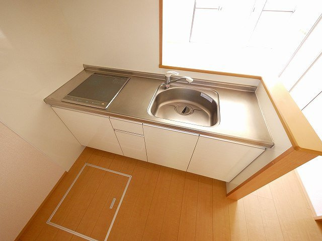 サンメゾンのキッチン|きれいなキッチンです