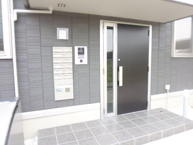 パークサイド石見のエントランス|オートロック