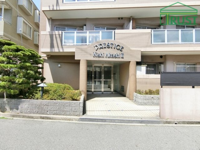 プレステージ西明石Ⅱの外観|落ち着いた雰囲気の外観です