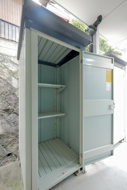 秋桜ハイツの設備|秋桜ハイツ　201号室
外部物置