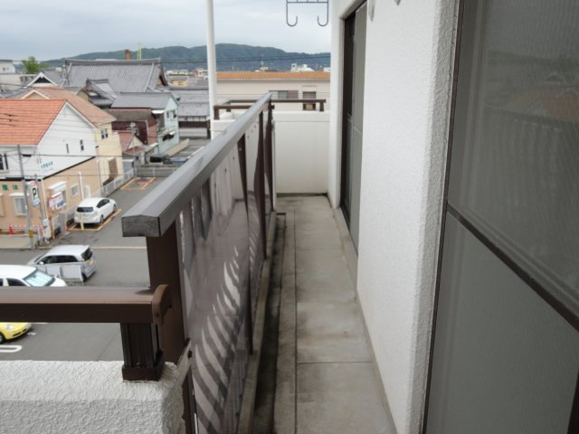 ホワイトスワン明石のバルコニー