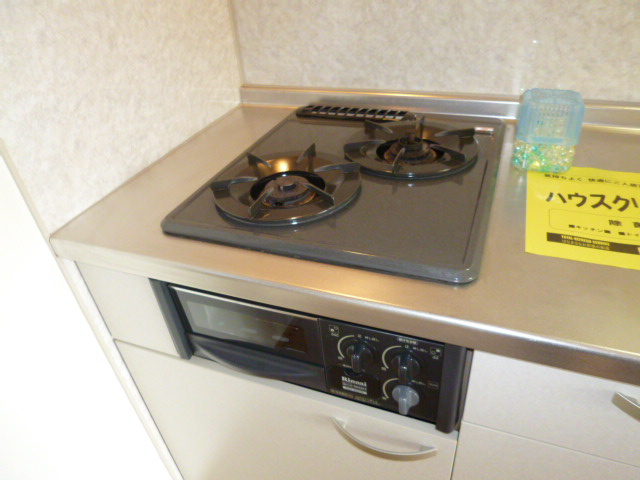 ブルーベリーＢのキッチン|２口ガスコンロ