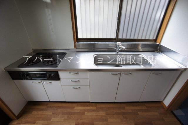 岩見貸家のキッチン