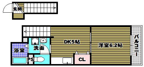 フルールふじさわ台の間取り