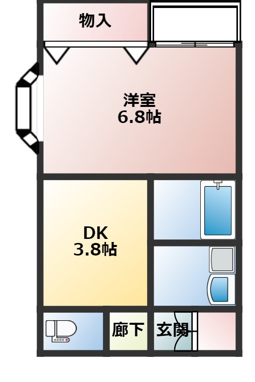 シャルマンペイサージュの間取り