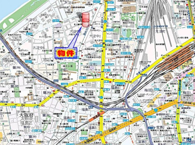 【地図】 | ライオンズマンション新梅田第2