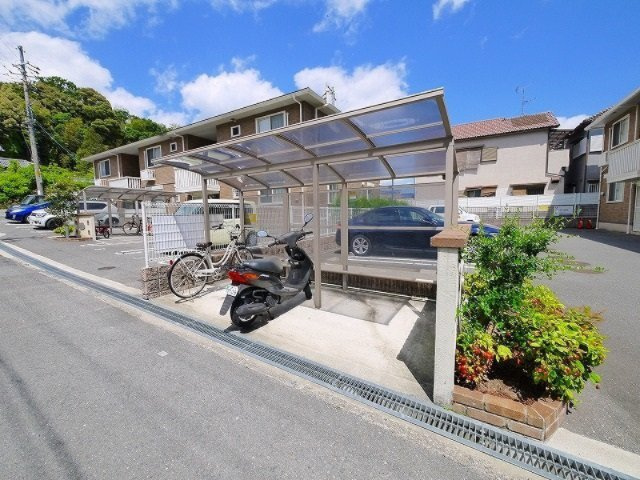 ラフィーネB（俵口町）のその他共用部分|駐輪場です