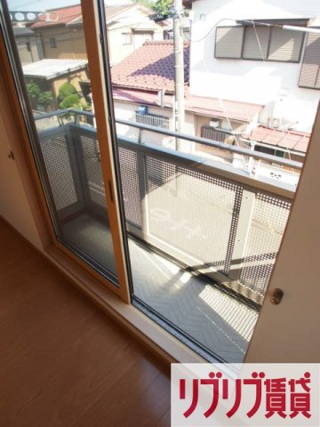ビレッジ都町Ｃ棟のバルコニー