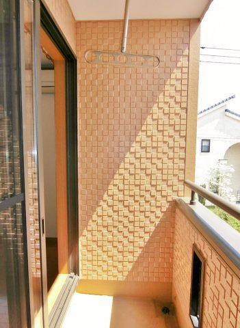 アムフラットのバルコニー