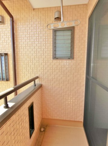 アムフラットのバルコニー