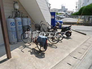【その他共用部分】 | マスカレード大橋東Ⅰの駐輪場