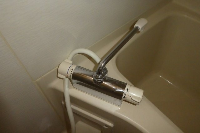 メゾン・ド・セジュールＢの浴室|サーモスタッド付き水栓