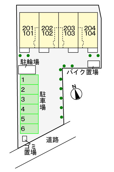 ベル・ローズの区画図