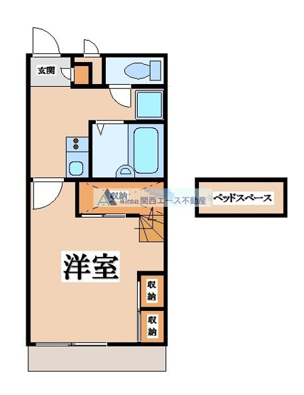 【間取り】 | レオパレスView stage