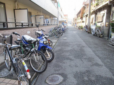 【その他共用部分】 | アネックスサンタオ（八戸ノ里賃貸） | 駐輪場です