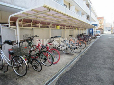 【その他共用部分】 | セジュール八戸ノ里（八戸ノ里賃貸） | 駐輪場です