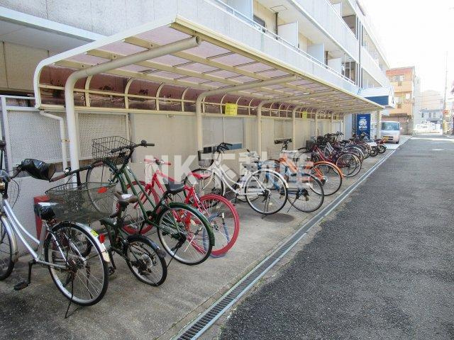【その他共用部分】 | セジュール八戸ノ里（八戸ノ里賃貸） | 駐輪場です