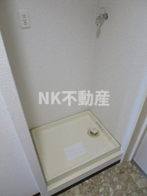 【設備】 | ライズィングサン（長田賃貸） | 室内洗濯パンです