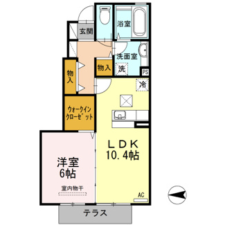 【間取り】 | ドミール久原