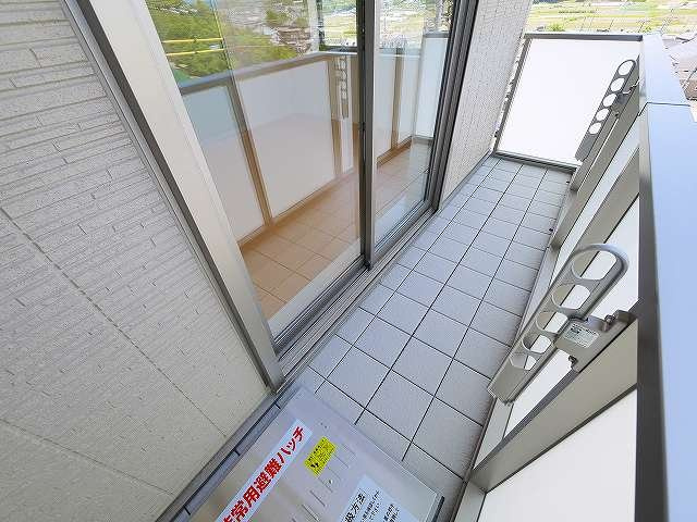 シャーメゾン　ラピュタのバルコニー