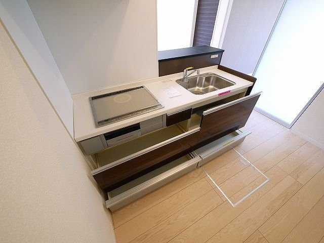 シャーメゾン　ラピュタのキッチン|きれいなキッチンです