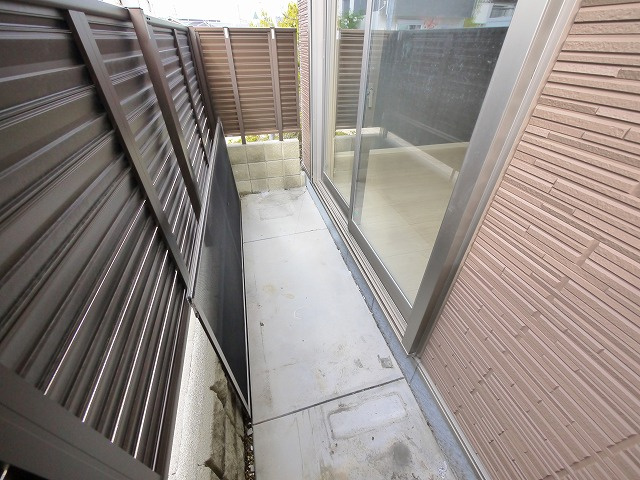 シャーメゾン二階堂のバルコニー|広々としたバルコニーです
