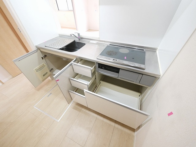 シャーメゾン二階堂のキッチン|使いやすいキッチンです