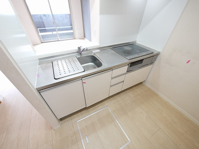 シャーメゾン二階堂のキッチン|お料理しやすいキッチンです