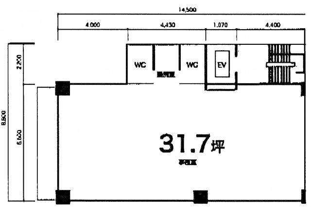 第一びる別館南棟の間取り