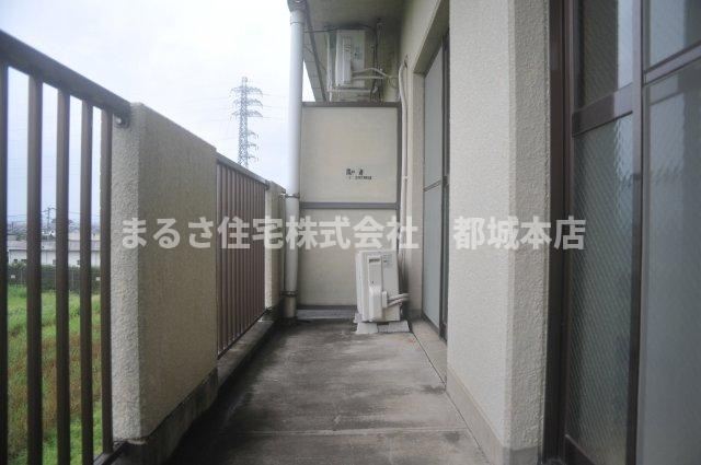 ピアコート旭21のバルコニー