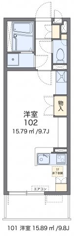 【間取り】 | レオネクストボン