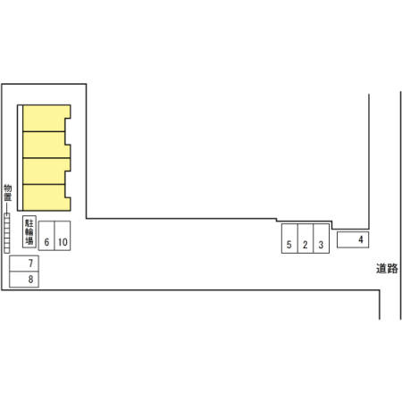 セジュールリモンの区画図