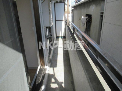 【バルコニー】 | サンライフ若江東（若江岩田賃貸） | バルコニー付きです