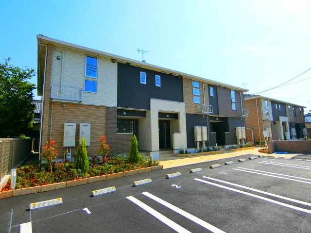 プランドールＡの駐車場