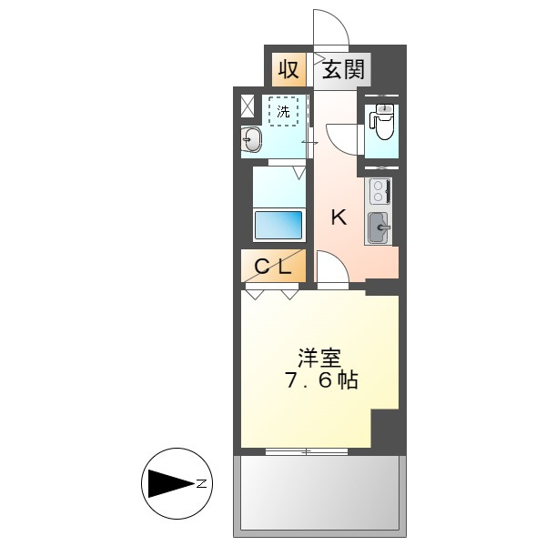 ケイマイティⅡの間取り