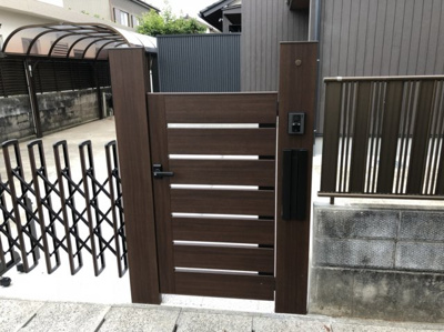 【外観】 | 高雄中郷中古戸建 | 門扉