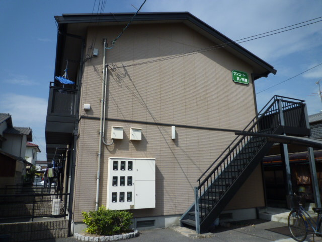 倉敷市浜ノ茶屋２丁目のアパートの外観