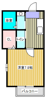 【間取り】 | エルヴィータ新松戸