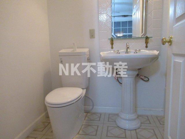 【洗面所】 | プロシード八戸ノ里（八戸ノ里賃貸） | 広い洗面スペース