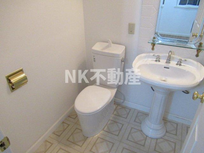 【洗面所】 | プロシード八戸ノ里（八戸ノ里賃貸） | 広い洗面スペース