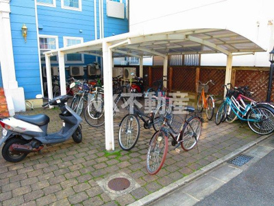 【その他共用部分】 | プロシード八戸ノ里（八戸ノ里賃貸） | 駐輪場です