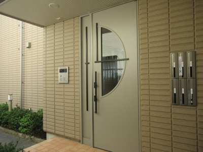 【エントランス】 | Park Side（パーク　サイド）（徳庵賃貸） | 落ち着いたエントランスです