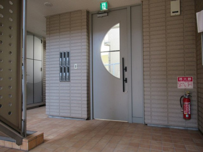 【ロビー】 | Park Side（パーク　サイド）（徳庵賃貸） | 建物の内部です