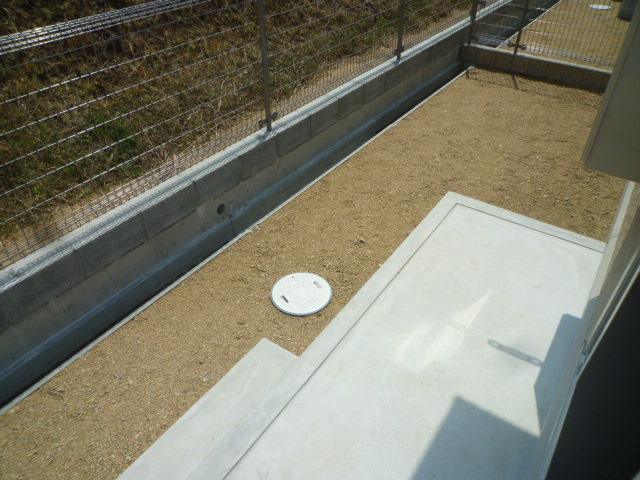 メルベイユのバルコニー|専用庭