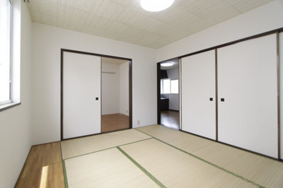 【和室】 | ハウスＲ | 畳の上でゆっくりとくつろげる和室です