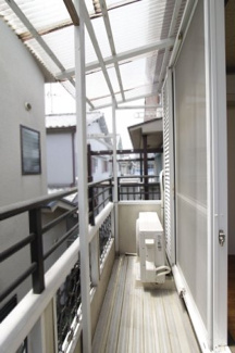 【バルコニー】 | ハウスＲ | 広々としたバルコニーです