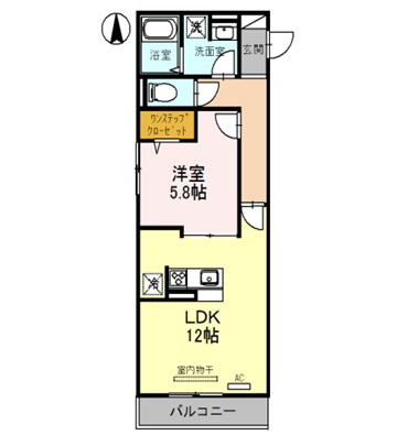 【間取り】 | ソラーレ名神町