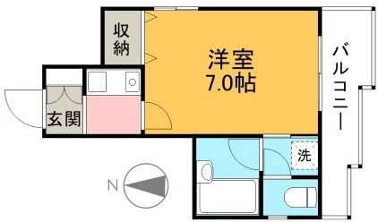 ヴィクトリー鷺洲の間取り